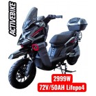 Електричний мопед Corso Maverick RS MR-847396 (2999W, 72V/50AH) літій-залізо-фосфатний